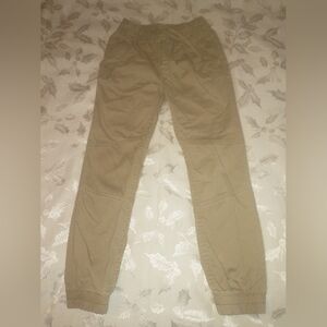 Boys Wonder Nation Khaki Pants Straight Legs Reinforced Knees 4 Pocket Size 6 7